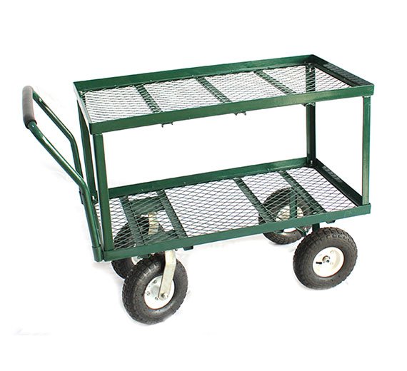 Double bed wagon cart