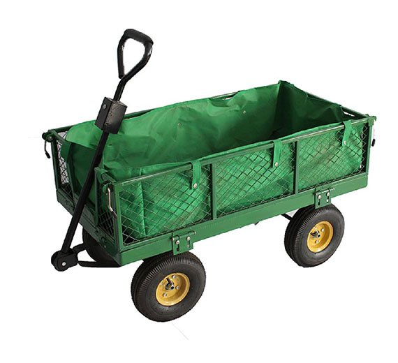 Wagon cart with fabric cover