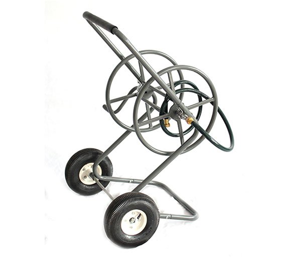 Two wheel hose reel cart